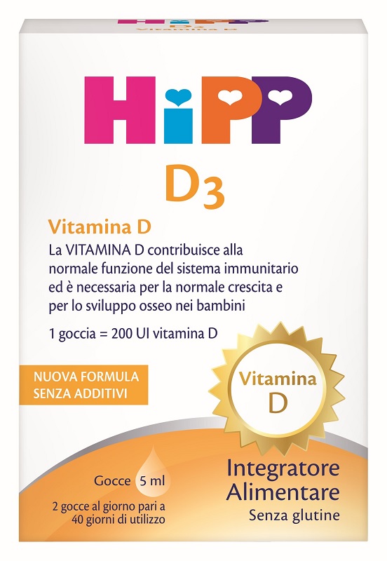 HIPP D3 5 ML NUOVA FORMULA - farmacia187.it