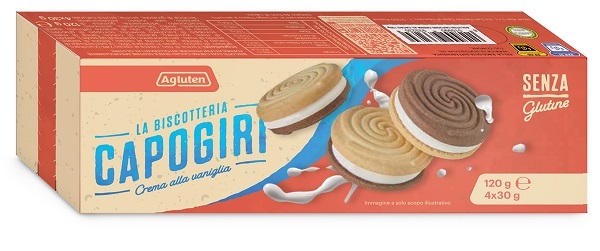 AGLUTEN CAPOGIRI CREMA VANIGLIA 120 G - farmacia187.it