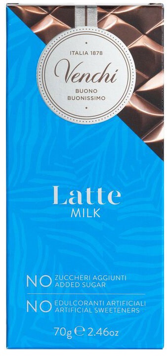 TAVOLETTA LATTE SENZA ZUCCHERI AGGIUNTI 70 G - farmacia187.it