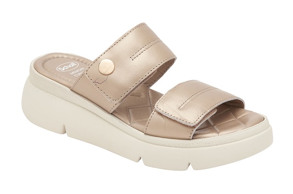 CALZATURA BALI 2 STRAPS 25 LAMINATED LEATHER W PLATINUM 36 - farmacia187.it