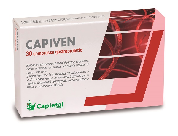 CAPIVEN 30 COMPRESSE GASTROPROTETTE - farmacia187.it