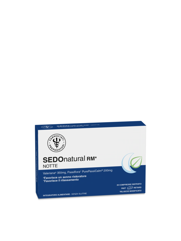 LFP SEDONATURAL RM NOTTE 30 COMPRESSE RIVESTITE CON EDULCORANTE SENZA GLUTINE - farmacia187.it