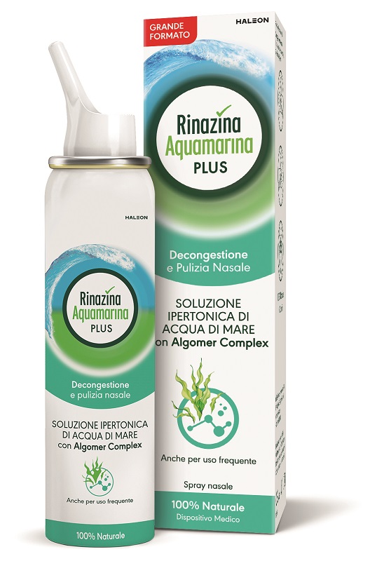 RINAZINA AQUAMARINA PLUS 125 ML - farmacia187.it