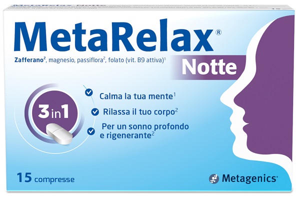 METARELAX NOTTE 15 COMPRESSE - farmacia187.it