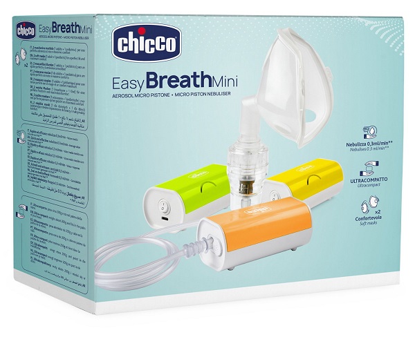 AEROSOL MICROPISTONE MINI EASY BREATH CHICCO - farmacia187.it