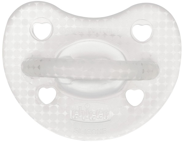 CHICCO GOMMOTTO LUXE FLUO 2-6 TRASPARENTE 1 PEZZO - farmacia187.it