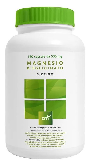 MAGNESIO BISGLICINATO 180 CAPSULE DA 530 MG - farmacia187.it
