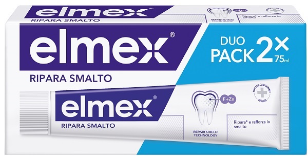 ELMEX RIPARA SMALTO 2 PEZZI 75 ML - farmacia187.it