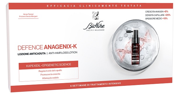 DEFENCE ANAGENIX K LOZIONE ANTI CADUTA 6 FLACONCINI 15 ML - farmacia187.it