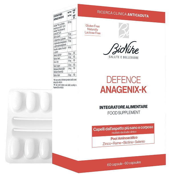 DEFENCE ANAGENIX K INTEGRATORE ALIMENTARE 60 CAPSULE - farmacia187.it