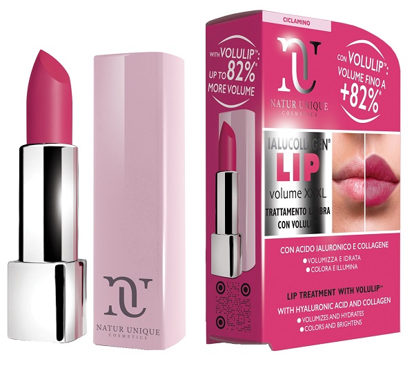 NATUR UNIQUE IALUCOLLAGEN LIP VOLUME XXXL CICLAMINO - farmacia187.it