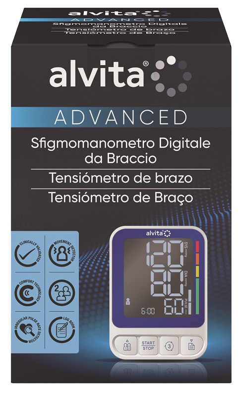 SFIGMOMANOMETRO DIGITALE DA BRACCIO ALVITA ADVANCED - farmacia187.it