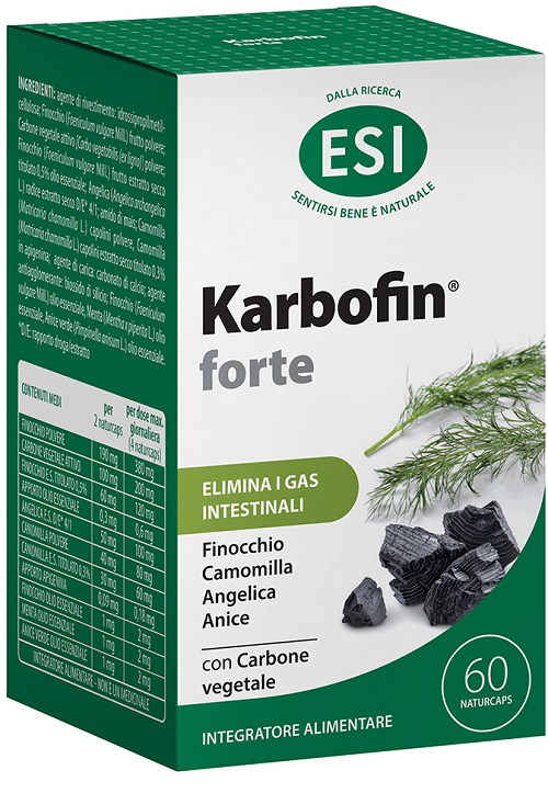 ESI KARBOFIN FORTE 60 NATURCAPS - farmacia187.it