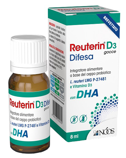 REUTERIN D3 DIFESA GOCCE CON DHA 8 ML - farmacia187.it