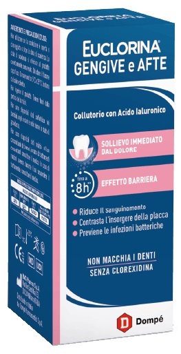 EUCLORINA GENGIVE E AFTE COLLUTORIO 200 ML - farmacia187.it