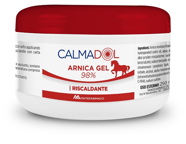 CALMADOL ARNICA GEL 98% RISCALDANTE 250 ML - farmacia187.it