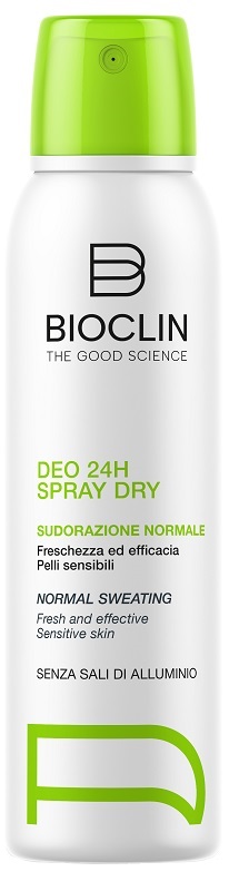 BIOCLIN DEO 24H SPRAY DRY NUOVA FORMULA 150 ML - farmacia187.it
