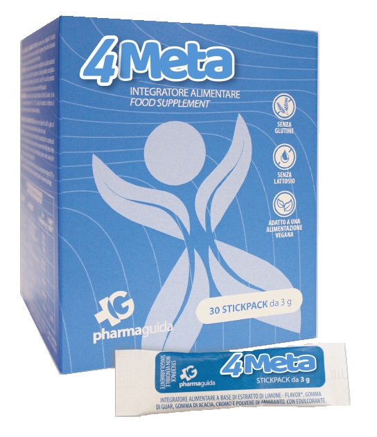 4META 30 STICKPACK DA 3 G SENZA GLUTINE SENZA LATTOSIO - farmacia187.it