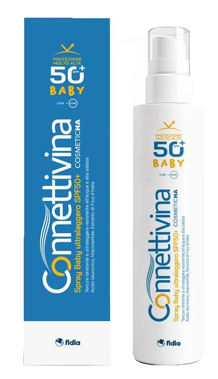 CONNETTIVINA SPRAY BABY ULTRALEGGERO SPF50+ 180 ML - farmacia187.it