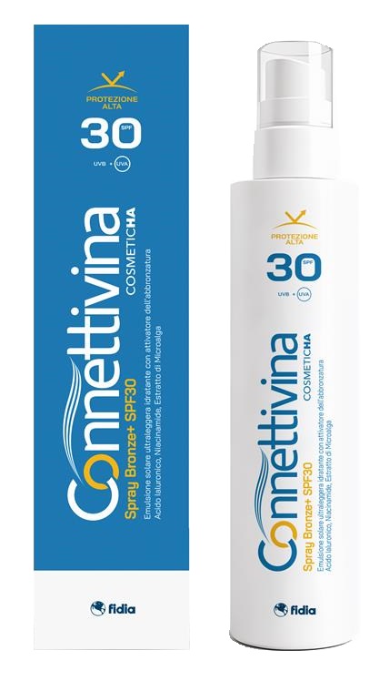 CONNETTIVINA SPRAY BRONZE+ SPF30 180 ML - farmacia187.it