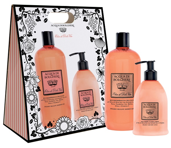 Acqua di Bolgheri - Elisir di Dolce Vita Cofanetto Bag - Bagnodoccia + Crema Corpo Bio - farmacia187.it