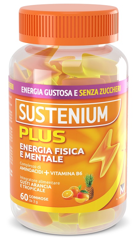 SUSTENIUM PLUS 60 CARAMELLE GOMMOSE 3 G - farmacia187.it