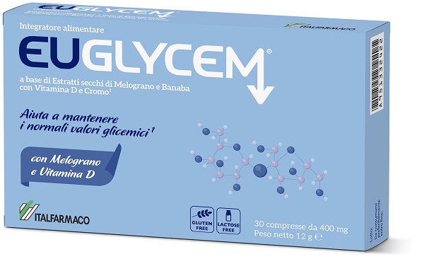 EUGLYCEM 30 COMPRESSE DA 400 MG SENZA GLUTINE SENZA LATTOSIO - farmacia187.it