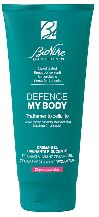 DEFENCE MY BODY TRATTAMENTO CELLULITE CREMA-GEL DRENANTE RIDUCENTE 75 ML - farmacia187.it