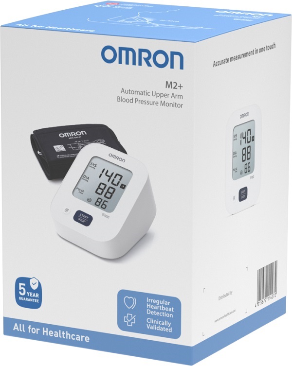 SFIGMOMANOMETRO DA BRACCIO OMRON M2+ - farmacia187.it