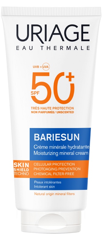 URIAGE EAU THERMALE BARIESUN SPF50+ CREME MINERALE HYDRATANTE 100 ML - farmacia187.it