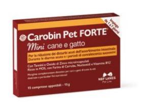 CAROBIN PET FORTE MINI 15 COMPRESSE - farmacia187.it