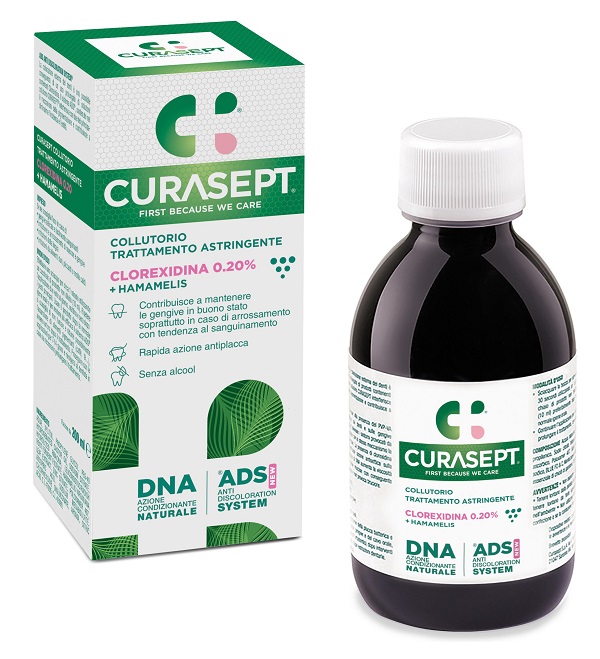 CURASEPT COLLUTORIO ADS DNA TRATTAMENTO ASTRINGENTE 200 ML - farmacia187.it