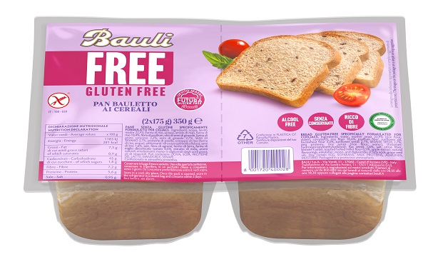 BAULI FREE PAN BAULETTO CEREALI 350 G - farmacia187.it