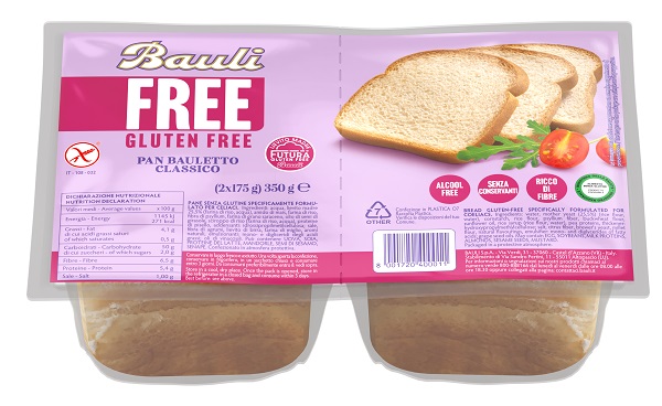 BAULI FREE PAN BAULETTO CLASSICO 350 G - farmacia187.it