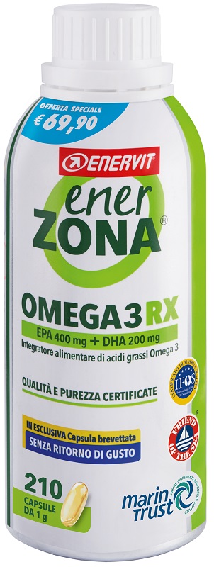ENERZONA OMEGA 3RX 210 CAPSULE 1 G OFFERTA SPECIALE - farmacia187.it