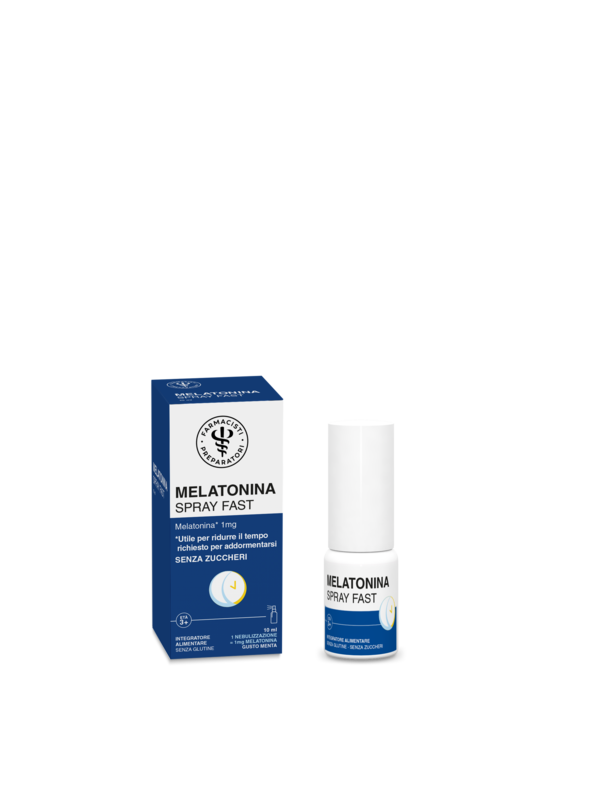 LFP MELATONINA FAST SPRAY 10 ML GUSTO MENTA SENZA ZUCCHERI SENZA GLUTINE - farmacia187.it