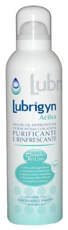 LUBRIGYN ACTIVA MOUSSE-GEL DETERGENTE 150 ML - farmacia187.it