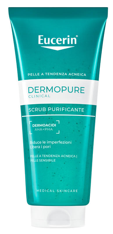 EUCERIN DERMOPURE CLINICAL SCRUB 100 ML - farmacia187.it