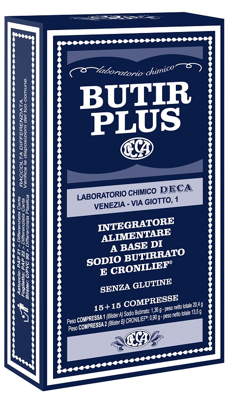 BUTIR PLUS 15 + 15 COMPRESSE SENZA GLUTINE - farmacia187.it