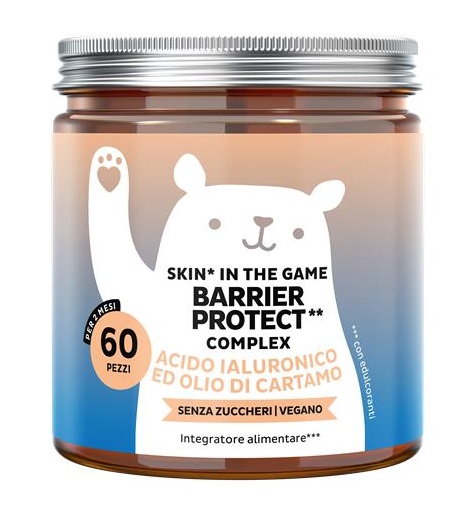 BEARS WITH BENEFITS SKIN IN THE GAME BARRIER PROTECT COMPLEX 60 CARAMELLE GOMMOSE GUSTO MANGO-ARANCIA CON EDULCORANTI SENZA ZUCCHERI - farmacia187.it