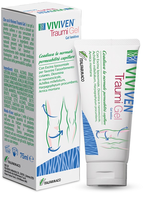 VIVIVEN TRAUMI GEL LENITIVO 75 ML - farmacia187.it