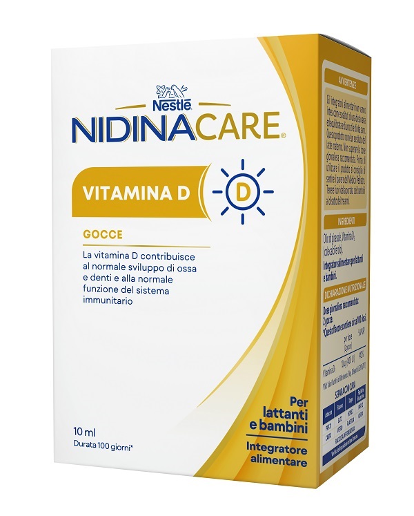NIDINACARE VITAMINA D 10 ML - farmacia187.it
