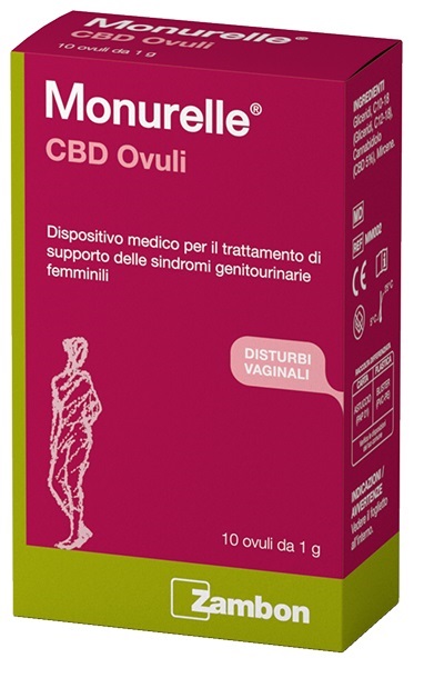 MONURELLE CBD 10 OVULI 1 G - farmacia187.it
