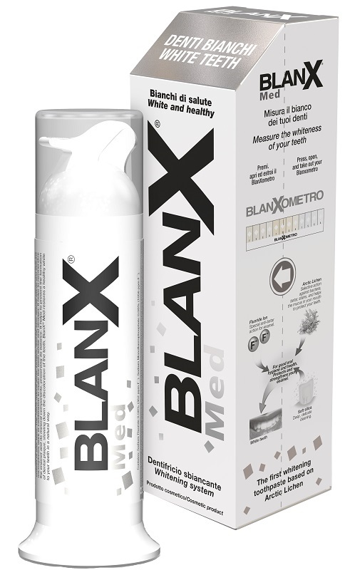 BLANX MED DENTI BIANCHI 75 ML - farmacia187.it