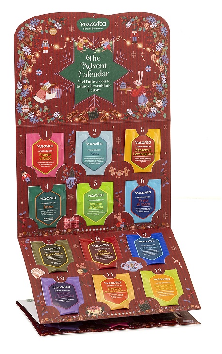 NEAVITA CALENDARIO AVVENTO 24 TISANE BIOLOGICO - farmacia187.it