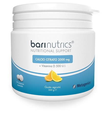 BARINUTRICS CALCIO CITRATO ARANCIA LIMONE ITA 90 COMPRESSE - farmacia187.it