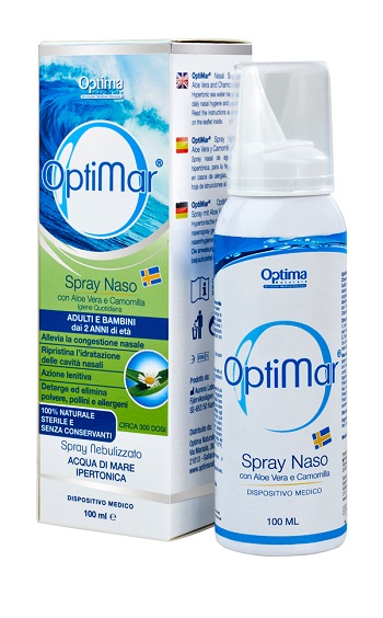 OPTIMAR SPRAY NASO ALOE CAMOMILLA 100 ML - farmacia187.it