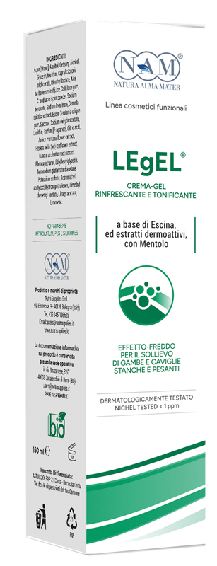 LEGEL CREMA-GEL RIFRESCANTE E TONIFICANTE PER GAMBE 150 ML - farmacia187.it