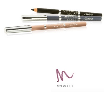 DEFENCE COLOR MATITA OCCHI KOHL & KAJAL 109 VIOLET - farmacia187.it