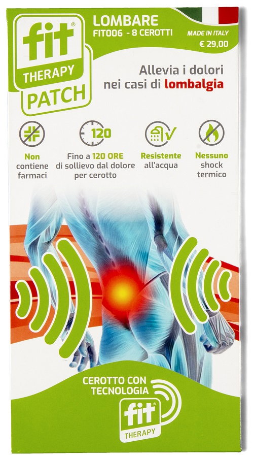 CEROTTO FIT THERAPY LOMBARE 8 PEZZI - farmacia187.it